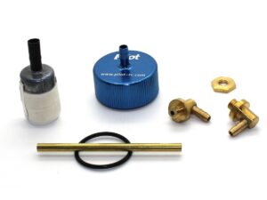 Alu - Tankverschluss Tankarmaturen 30mm, Pilot-RC