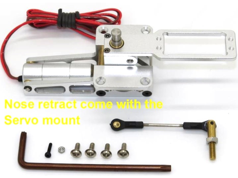 Einziehfahrwerksmodul Set ER-120 für Modelle von ca. 7 - 15kg, JP Hobby – Bild 2