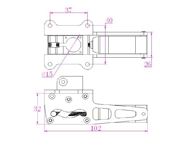 Einziehfahrwerk-Modul ER-150 für Modelle bis ca. 25kg JP-Hobby – Bild 4