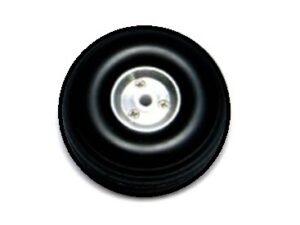 Rad PU 58 x 22mm / 2.25in, 4mm Radnabe, Alufelge
