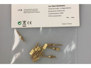 Messing Augenschrauben M3 x L22mm - 10er-Set