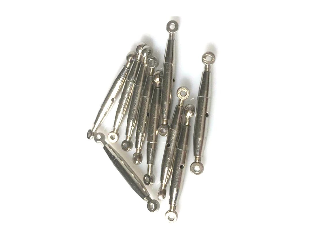 Spannschloss aus Stahl - L45mm x 2.5mm - 10er-Set