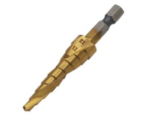 Stufenbohrer - 4 bis 12mm - HSS CO Stahl