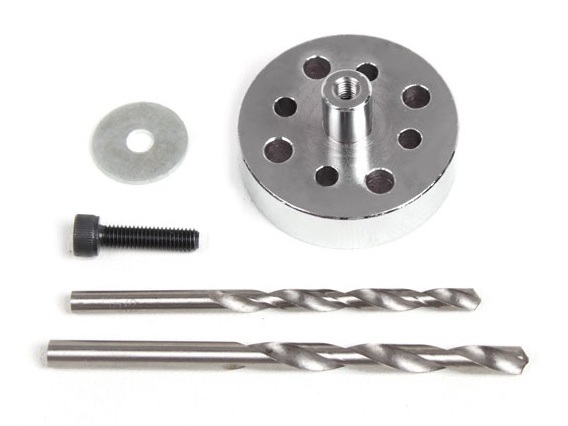 Bohrlehre zu Modellmotoren DLE30, DLE55, EME55 und Andere