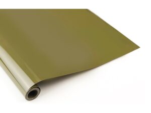 Bügelfolie / Modellbaufolie - olivgrün/militärgrün - 60 x 200 cm