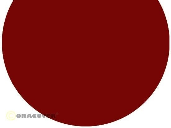 Oracover Bügelfolie / Modellbaufolie, rot - 21-020-002 - 60x200cm