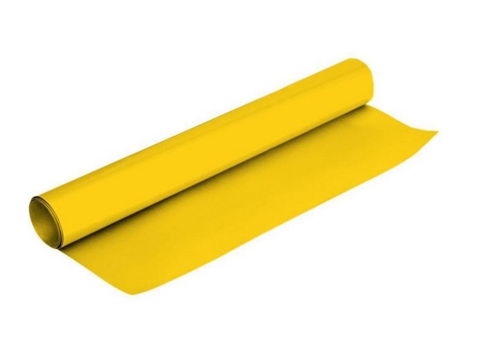 Oracover Bügelfolie / Modellbaufolie, kadmium gelb - 21-033-002 - 60x200cm – Bild 2