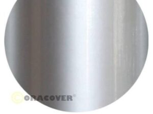 Oracover Bügelfolie / Modellbaufolie, silber - 21-091-002 - 60x200cm