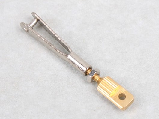 Augenschraube mit Gabelkopf M3 - Set a 10 Stück – Bild 2