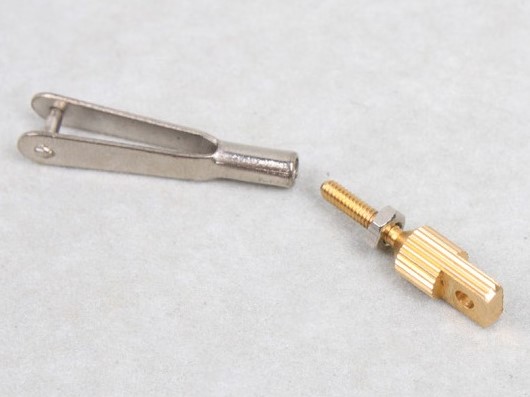 Augenschraube mit Gabelkopf M3 - Set a 10 Stück – Bild 3