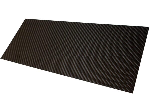 CFK Karbon - Platte - Sichtcarbon, matt, 2.0mm, 300x200mm