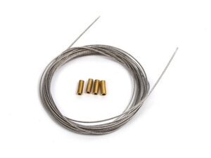 Stahldrahtlitze  0.8mm Durchmesser für Anlenkungen - 3 Meter
