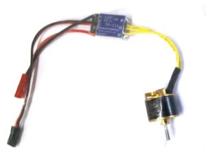 Combo-Set Brushless Outrunner-Motor 2000KV, 18x17mm mit 12A Regler
