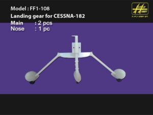 Fahrwerk zu Micro Cessna 182 FlyFly