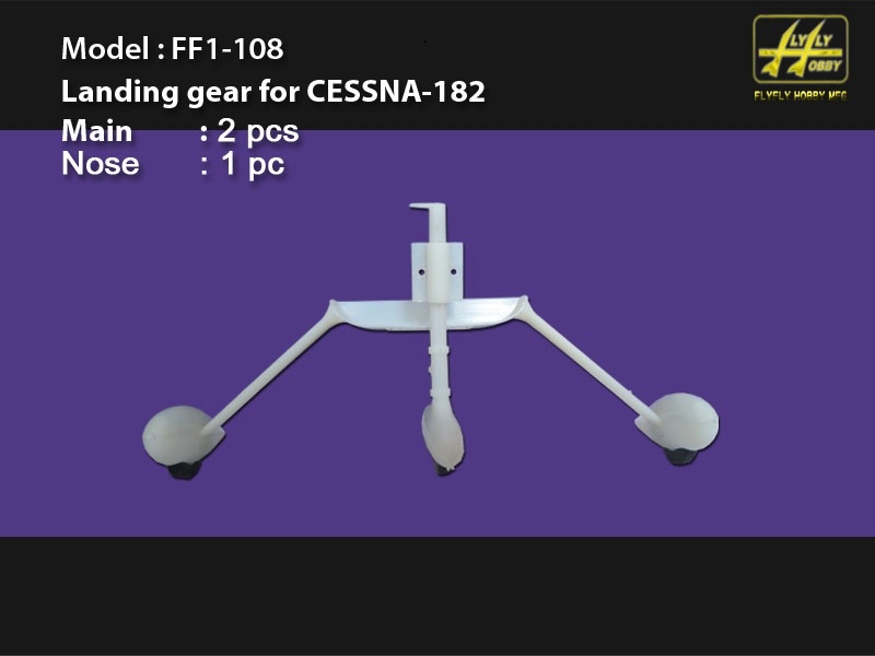 Fahrwerk zu Micro Cessna 182 FlyFly