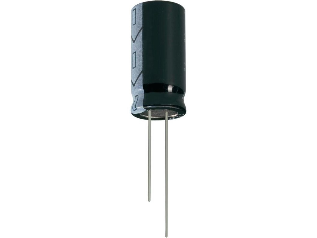 Elko / Entstör - Kondensator 1000uF, 50V, 13 x 21mm (H x Ø) Set a 5 Stück