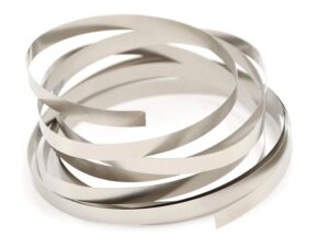 Nickellötband - Nickelband - Nickelstahl - 0.15mm x 8mm - 10 Meter