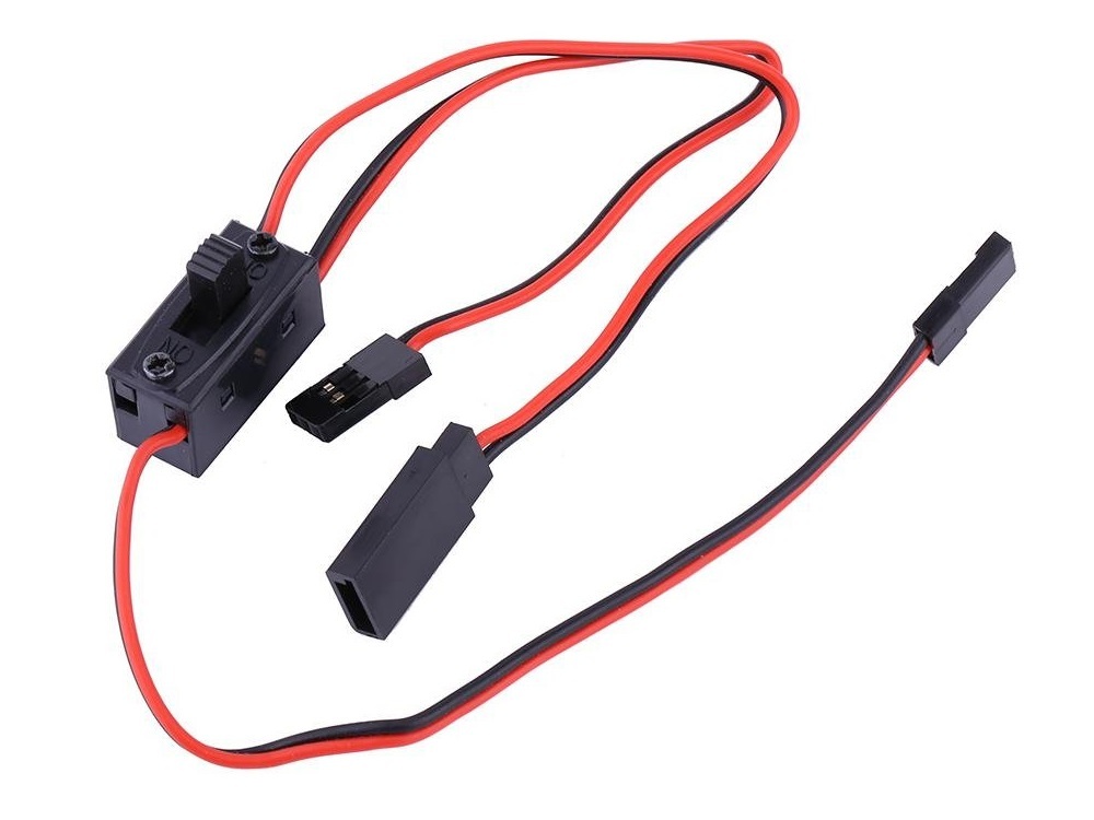 Schalter Ein/Aus Switch / Schalterkabel mit JR/Futaba-Stecker - V2 – Bild 2