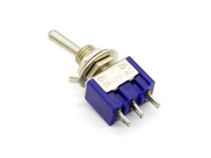 Schalter 2-Positionen, 2-fach Positionsschalter - kurz - 6A