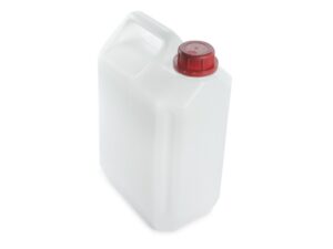 Kunststoff Kanister - 5 Liter mit Schraubverschluss 35mm - rot / UN