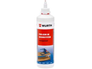 Würth Holzleim / PUR-Leim transparent,  im Dosiersystem, 500gr