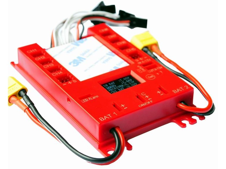 Stromversorgungs Power Box mit OLED-Display und Kill-Switch – Bild 2