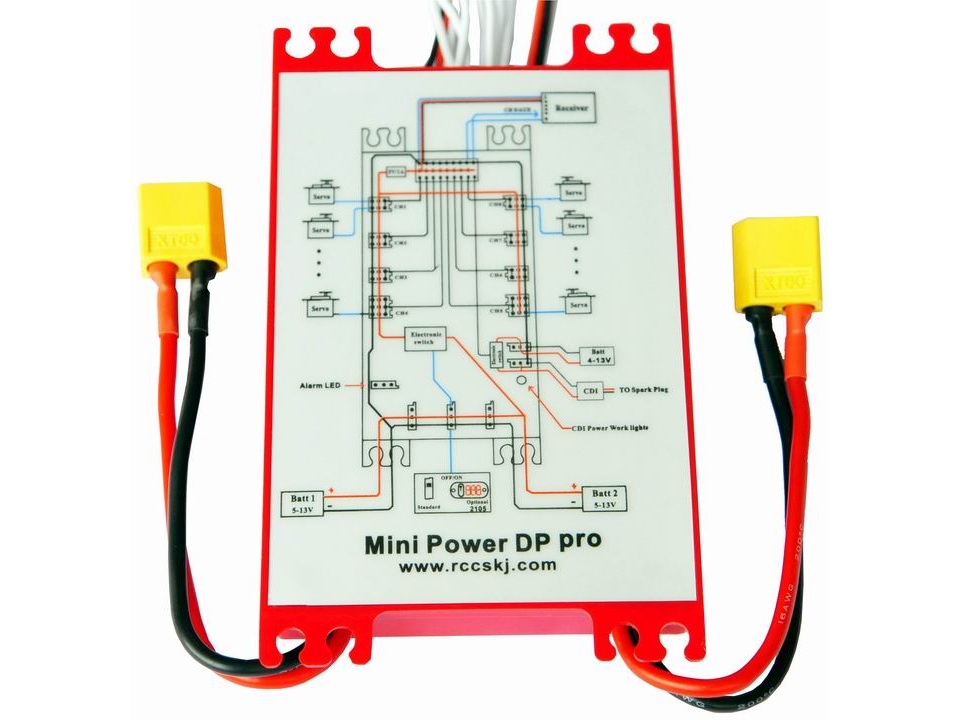 Stromversorgungs Power Box mit OLED-Display und Kill-Switch – Bild 4