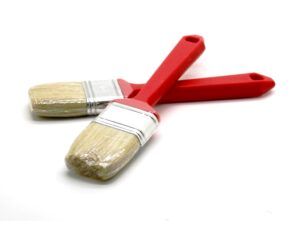 Pinsel / Harzpinsel mit Plastikstiel 40mm