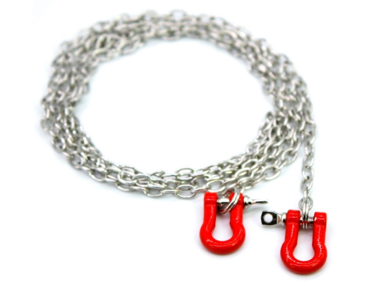 Abschleppkette / Kette mit Schäkel ca. 90cm für 1:10 / 1:14Modelle