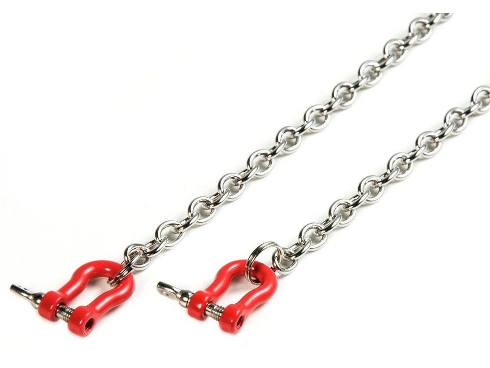 Abschleppkette / Kette mit Schäkel ca. 90cm für 1:10 / 1:14Modelle – Bild 3