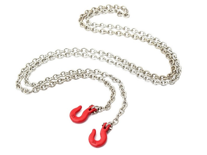 Abschleppkette / Kette mit Haken ca. 90cm für 1:10 / 1:14Modelle – Bild 3