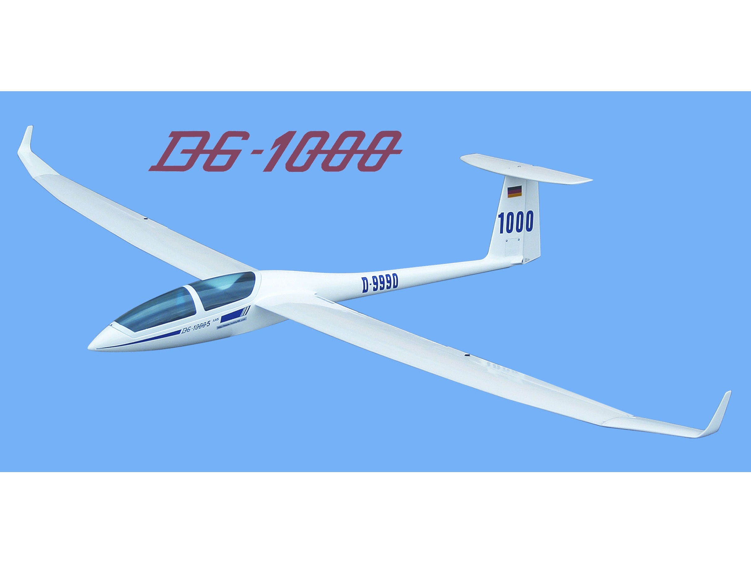 Tragflächen zu Segler DG1000 von FlyFly