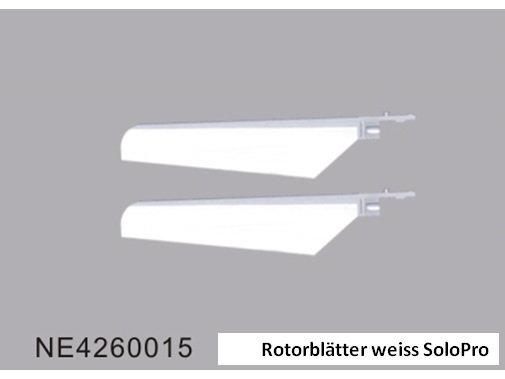 Rotorblätter SoloPro weiss, Nine Eagles NE4260015