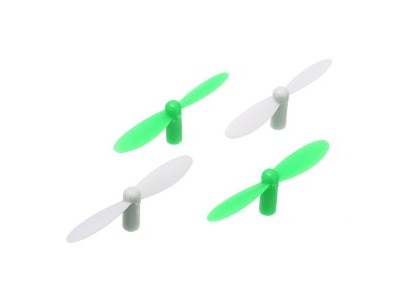 Ersatzrotoren 2+2 Propeller Nano Quad Revell, REV 43968 / CX-10 X4Q Hubsan