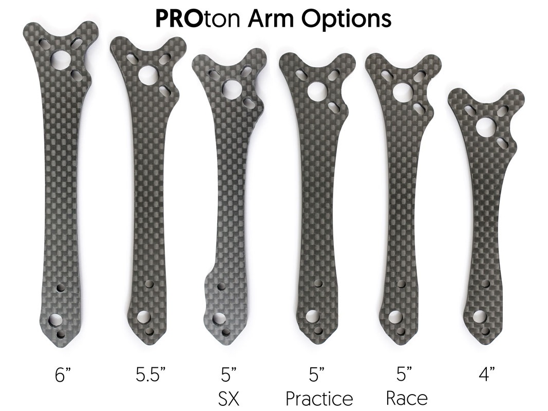 FlightClub PROton Skeleton - Practice - FPV Racing Frame, Kit-Bausatz – Bild 4