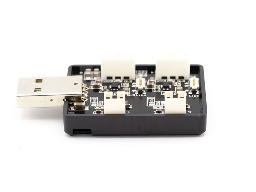 Emax USB-Lader / Port für 1S / 2S LiPos zu TinyWhoops / TinyHawks – Bild 2