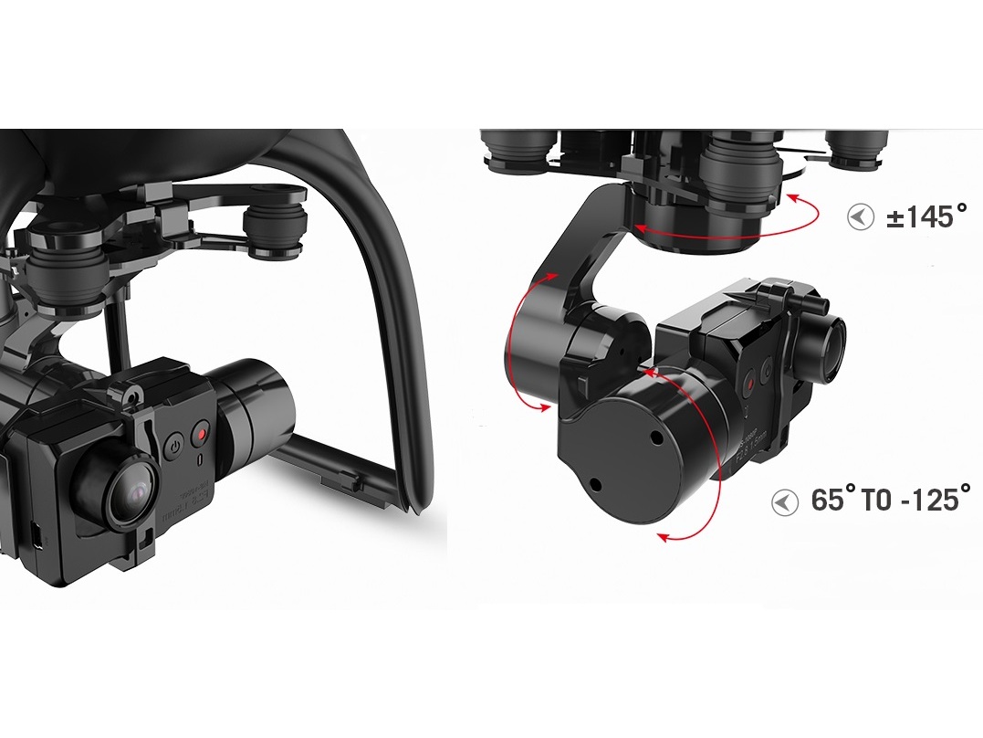 Quadrocopter H109S X4 Pro, FPV, RTF-Set mit Kamera und Gimbal von HubSan – Bild 2