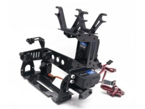 2Achs Kamerahalterung CM130C TPS mit 3 Servos zu Quadrocopter XAircraft X650