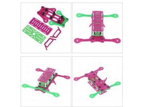 Mini Quadrocopter 250 faltbar, Bausatz aus ABS, diverse Farben – Bild 2