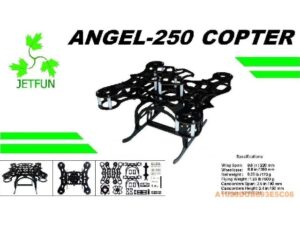 Quadrocopter Angel-250 mit Kamerahalter ARF-Bausatz von JETFUN