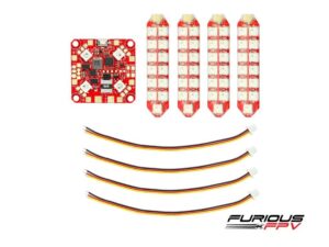 Furious FPV - Lightning PDB mit LED Steuerung - Duo Row