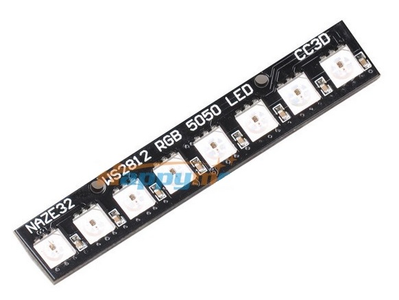 LED Beleuchtungsboard RGB WS2812 für Naze32 / CC3D / Sparky
