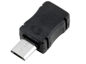 Micro USB-Stecker - 5 Pin T Port - 21x11x7mm