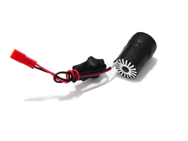 LED Scheinwerfer / Spot - 3W/12V - ROT - für Quadro / Multicopter – Bild 2