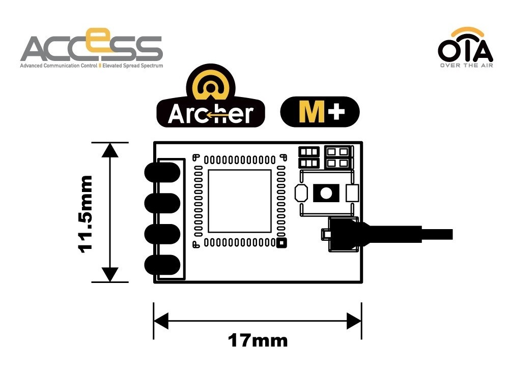 FrSky Archer M+ 16-Kanal Empfänger / ACCESS - S.BUS – Bild 3