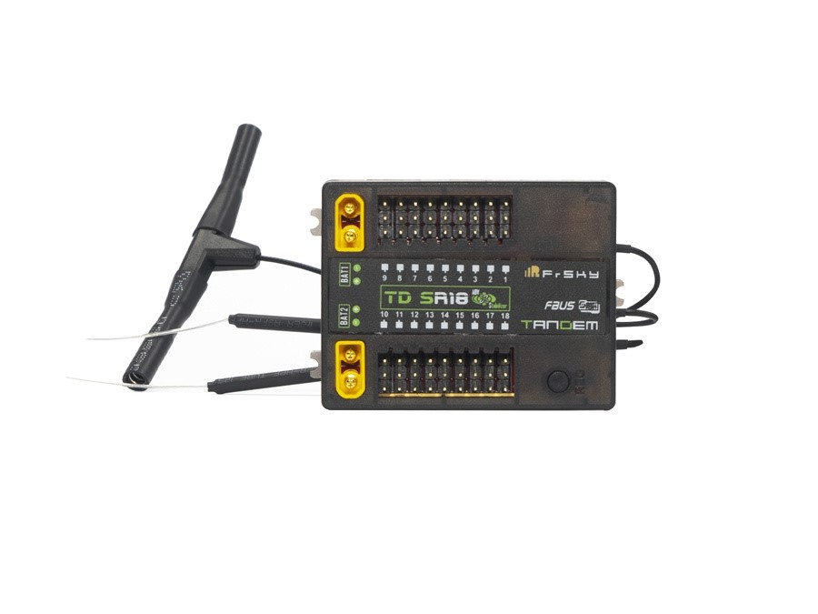 FrSky TD-SR18 Tandem Empfänger / 2.4GHz und 868MHz