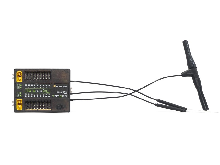 FrSky TD-SR18 Tandem Empfänger / 2.4GHz und 868MHz – Bild 2