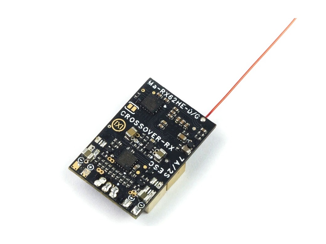 Mini Empfänger RX152-E - S-FHSS, 7-Kanal, 7A/2S Brushless ESC - DW-Hobby – Bild 2