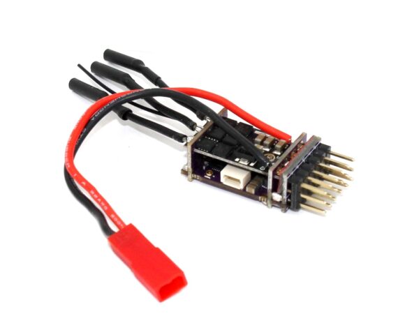 Mini Empfänger RX444, DSMX/2, 6-Kanal, 15A / 2-3S ESC, DW-Hobby – Bild 2