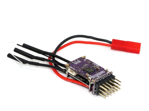 Mini Empfänger RX444, DSMX/2, 6-Kanal, 15A / 2-3S ESC, DW-Hobby – Bild 3